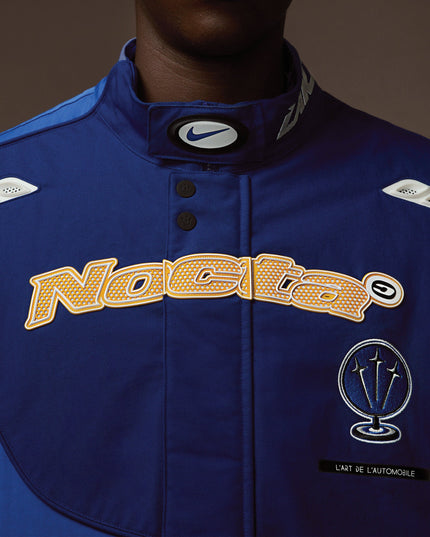Nike x NOCTA L'Art Racing Jacket - Deep Royal Blue