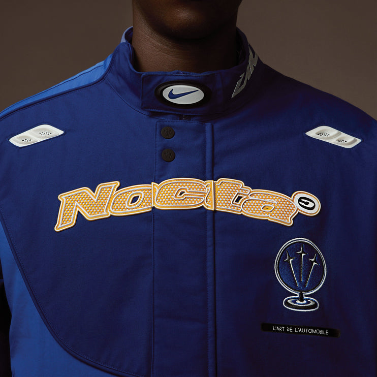 Nike x NOCTA L'Art Racing Jacket - Deep Royal Blue