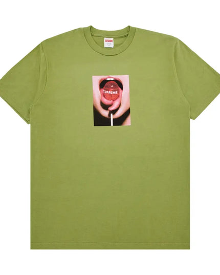 Supreme Lollipop Tee - Moss (FW24)