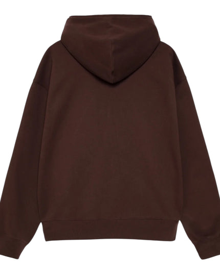Stussy x Nike Stone Washed Fleece Zip Hoodie - Dark Cinder (FW25)