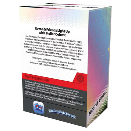 Pokemon TCG Scarlet & Violet - Prismatic Evolutions Booster Bundle
