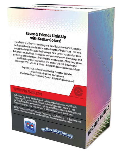 Pokemon TCG Scarlet & Violet - Prismatic Evolutions Booster Bundle