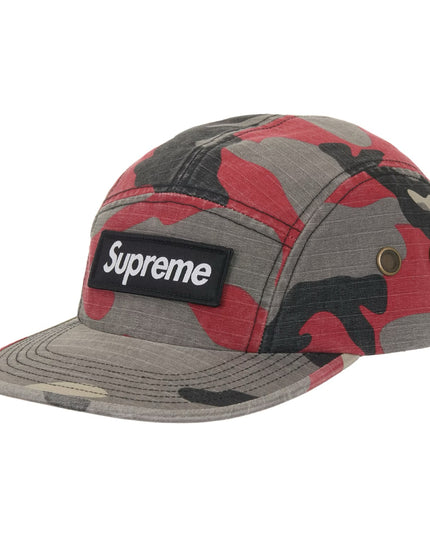 Supreme Military Camp Cap - Red Camo (SS26)