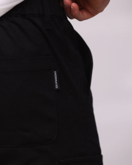 UNDERRATED Zip-Off Cargo Pant - Black
