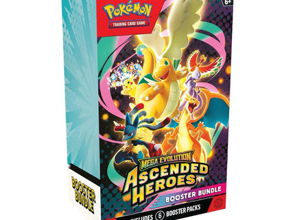 Pokemon TCG Mega Evolution - Ascended Heroes Booster Bundle (6 Packs)