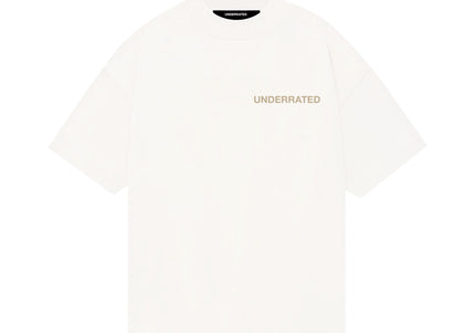 UNDERRATED Classic Logo T-Shirt - White