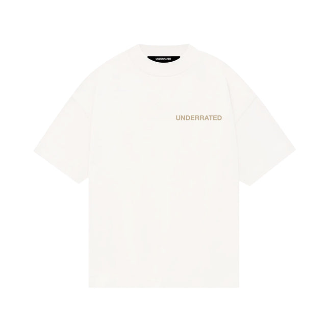UNDERRATED Classic Logo T-Shirt - White
