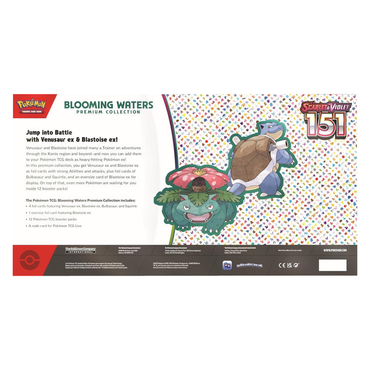 Pokemon TCG Scarlet & Violet - 151 Blooming Waters Premium Collection Box