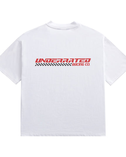 UNDERRATED Racing Co T-Shirt - White