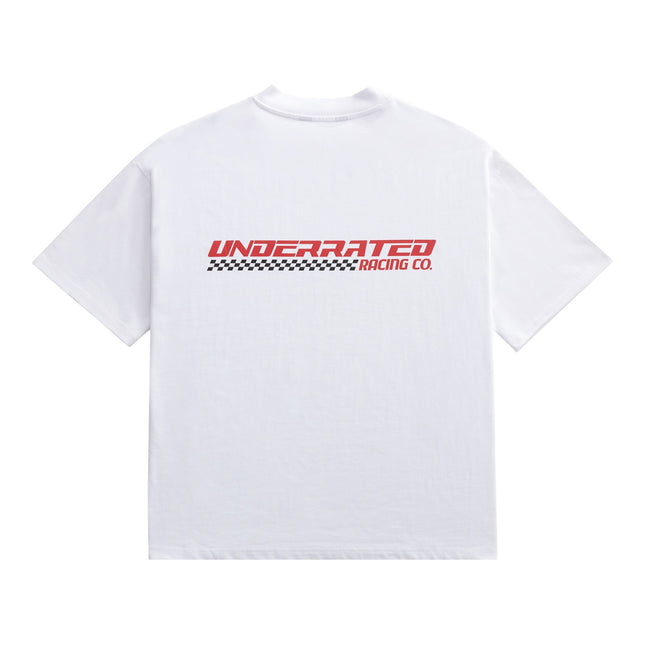 UNDERRATED Racing Co T-Shirt - White