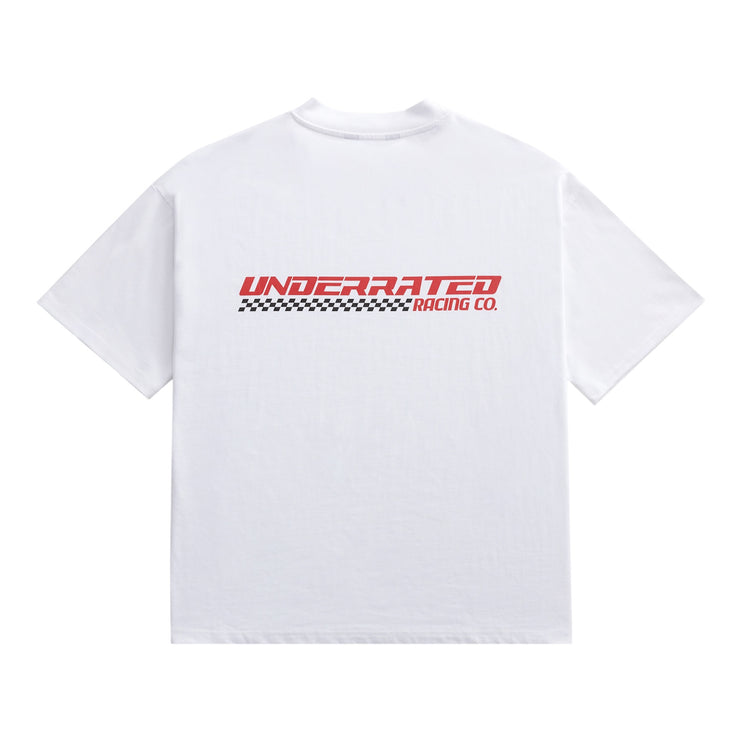 UNDERRATED Racing Co T-Shirt - White
