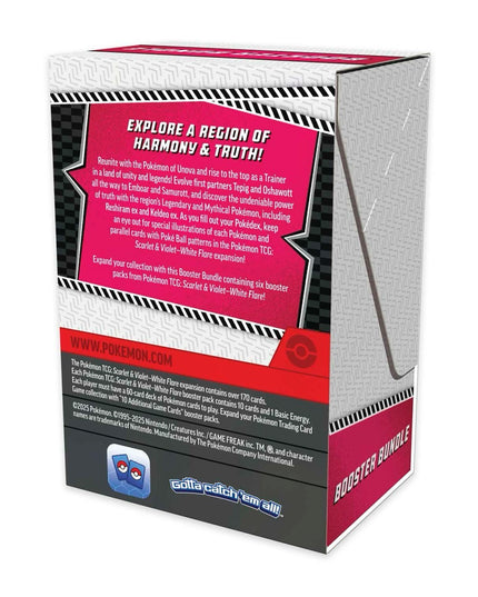 Pokemon TCG Scarlet & Violet - White Flare Booster Bundle (6 Packs)