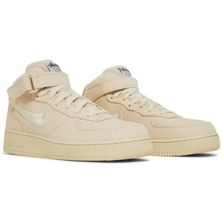 Stussy x Nike Air Force 1 Mid 'Fossil'