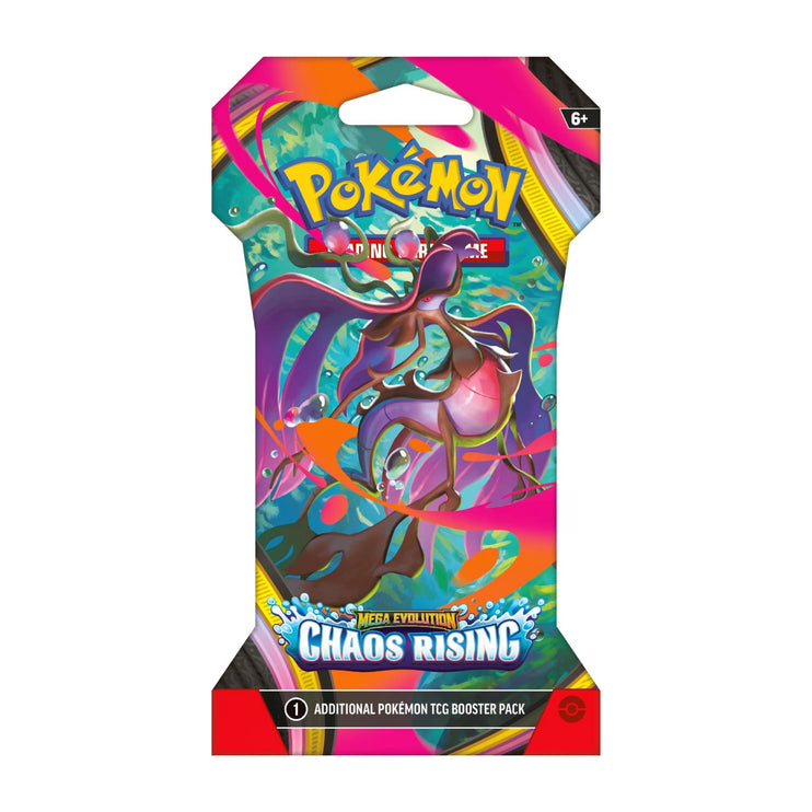 Pokemon TCG Mega Evolution - Chaos Rising Sleeved Booster Pack