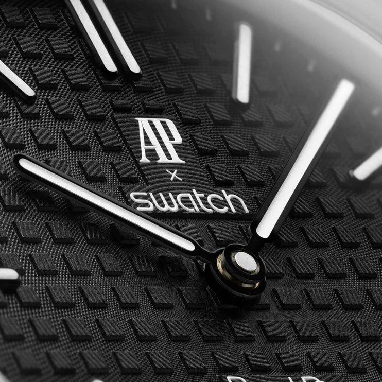 Swatch x Audemars Piguet AP Bioceramic Royal Pop - Ocho Negro