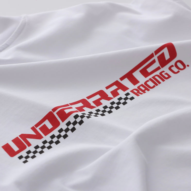 UNDERRATED Racing Co T-Shirt - White
