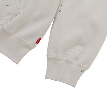 Supreme MM6 Maison Margiela Box Logo Zip Up Hoodie - White