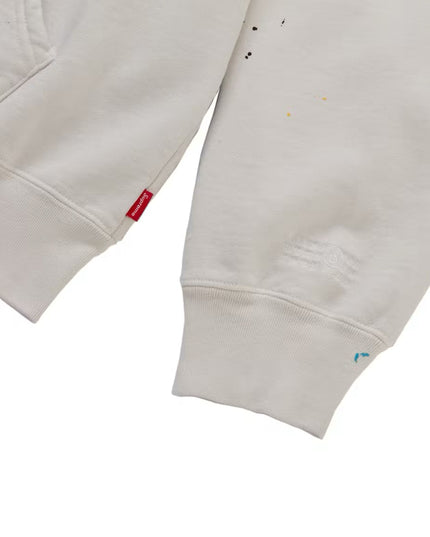 Supreme MM6 Maison Margiela Box Logo Zip Up Hoodie - White