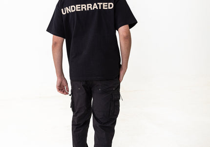 UNDERRATED Classic Logo T-Shirt - Black