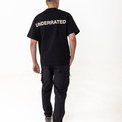 UNDERRATED Classic Logo T-Shirt - Black