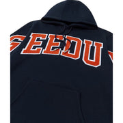 GEEDUP Team Logo Hoodie - Navy/Burnt Orange