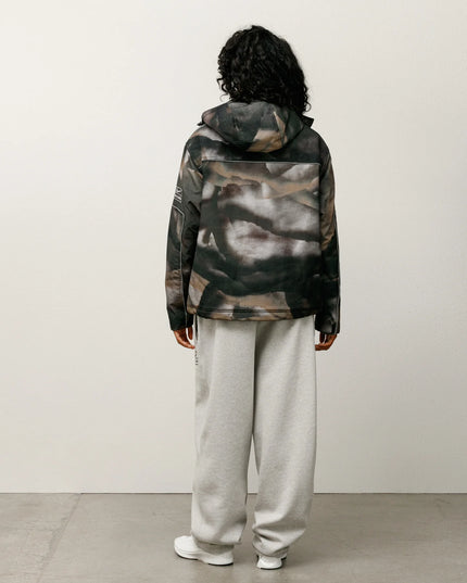 Stussy x Nike Fleece Pant - Grey Heather (FW25)