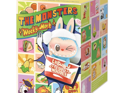 Pop Mart Labubu The Monsters Wacky Mart Series Cup Noodles Figure Blind Box
