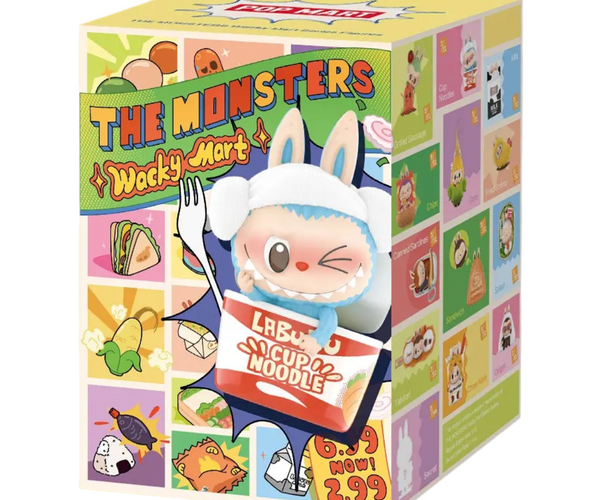 Pop Mart Labubu The Monsters Wacky Mart Series Cup Noodles