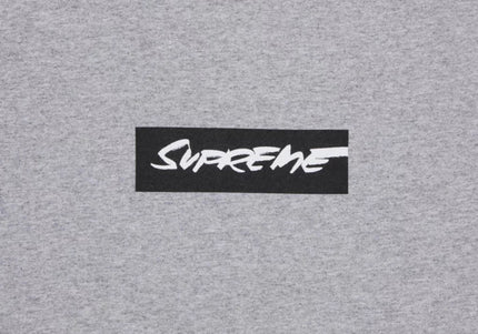 Supreme Futura Box Logo Tee - Heather Grey (SS24)