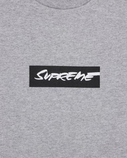 Supreme Futura Box Logo Tee - Heather Grey (SS24)