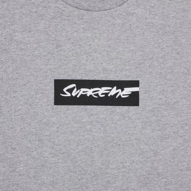 Supreme Futura Box Logo Tee - Heather Grey (SS24)