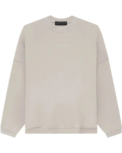 FEAR OF GOD ESSENTIALS Crewneck - Silver Cloud (FW23)