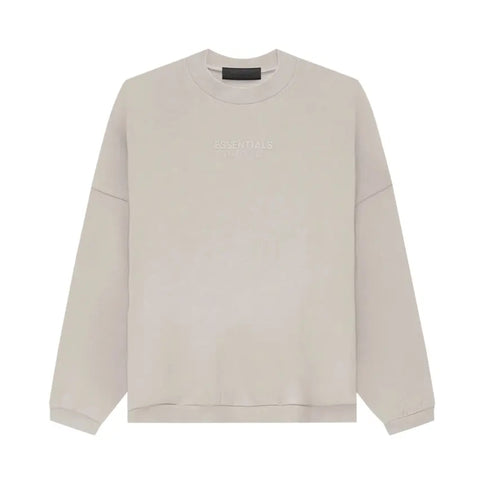 FEAR OF GOD ESSENTIALS Crewneck - Silver Cloud (FW23)