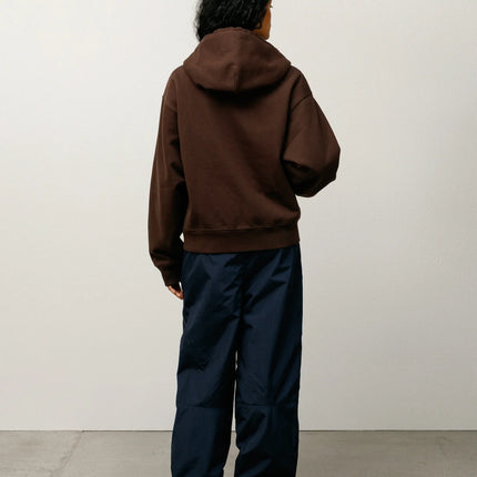 Stussy x Nike Stone Washed Fleece Zip Hoodie - Dark Cinder (FW25)