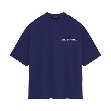 UNDERRATED Classic Logo T-Shirt - Navy