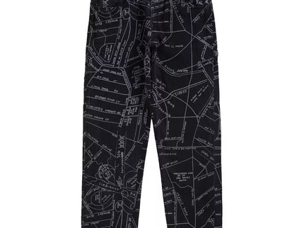 Supreme Gonz Map Denim Painter Pant - Washed Black (SS19)