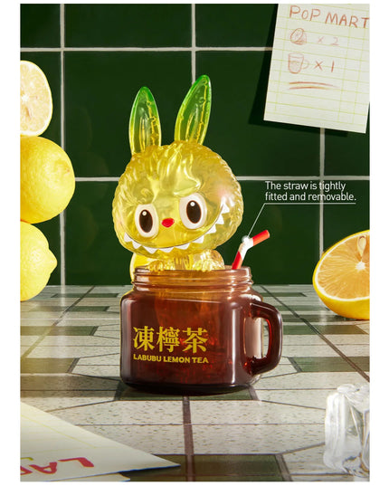 Pop Mart Labubu The Monsters Lemon Tea Figure