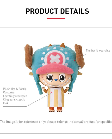 Pop Mart Labubu The Monsters x One Piece Mega Labubu Tonytony Chopper 400%