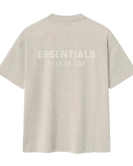 FEAR OF GOD ESSENTIALS Classic T-Shirt - Heather Stone (SS25)