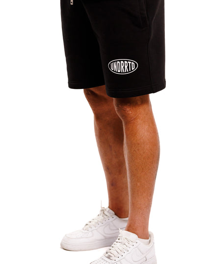 UNDERRATED Stamp Sweatshorts - Black