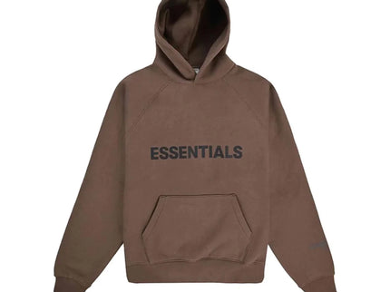 FEAR OF GOD ESSENTIALS 3D Silicon Hoodie - Brown (SS20)