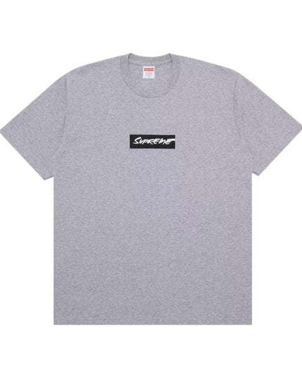 Supreme Futura Box Logo Tee - Heather Grey (SS24)