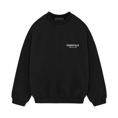 NBA x ESSENTIALS Fleece Crewneck - Black (Holiday 2024)