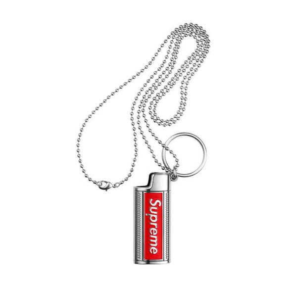 Supreme Metal Lighter Holster - Silver (SS19)