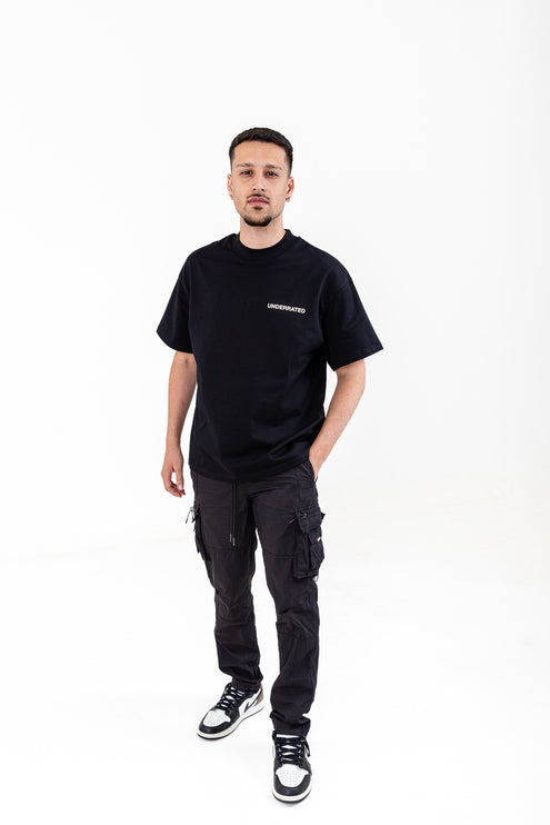 UNDERRATED Classic Logo T-Shirt - Black