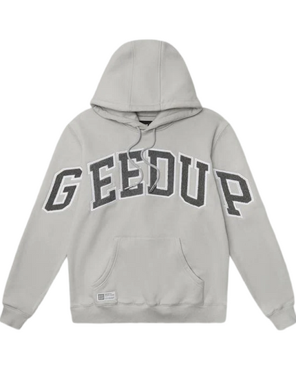 GEEDUP Team Logo Hoodie - Grey/Grey