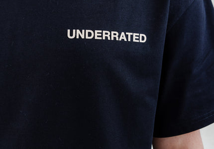 UNDERRATED Classic Logo T-Shirt - Black