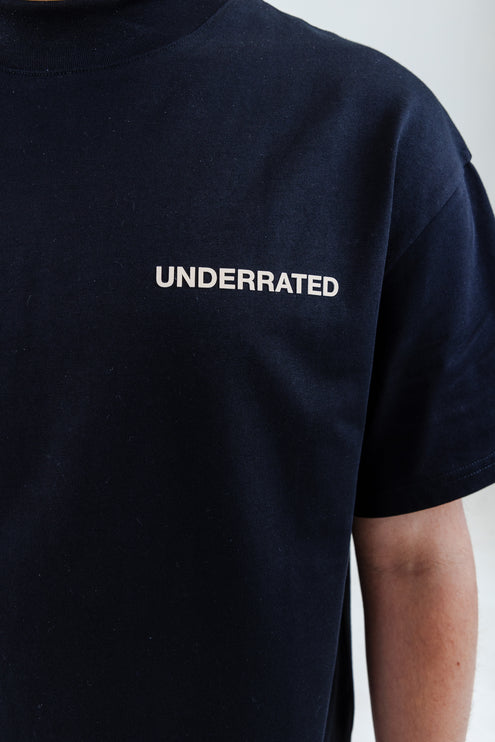 UNDERRATED Classic Logo T-Shirt - Black