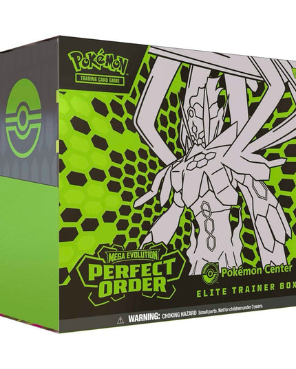 Pokemon TCG Mega Evolution - Perfect Order Pokemon Center Elite Trainer Box