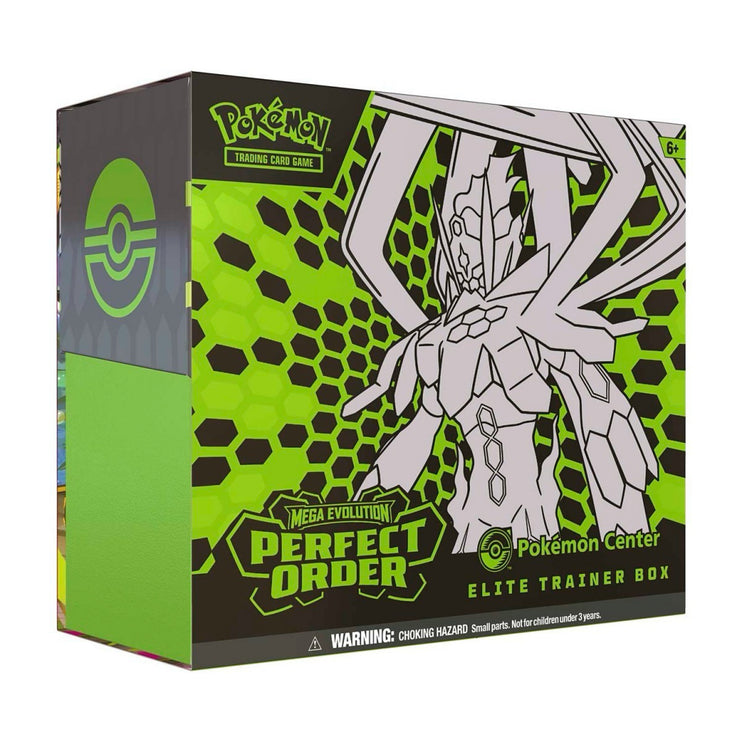Pokemon TCG Mega Evolution - Perfect Order Pokemon Center Elite Trainer Box